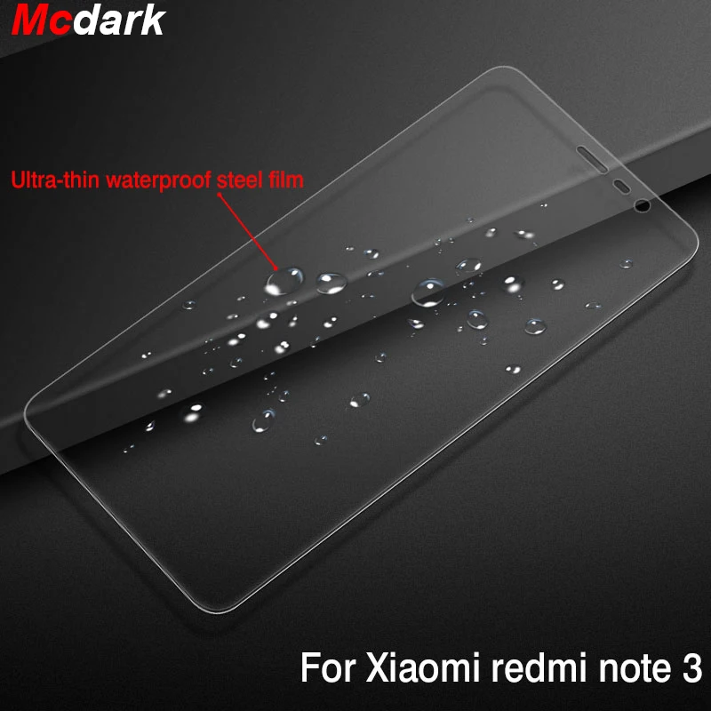 Закаленное стекло 9h дюймов 5 для Xiaomi Redmi Note 3 Защитная пленка экрана Pro Prime легко