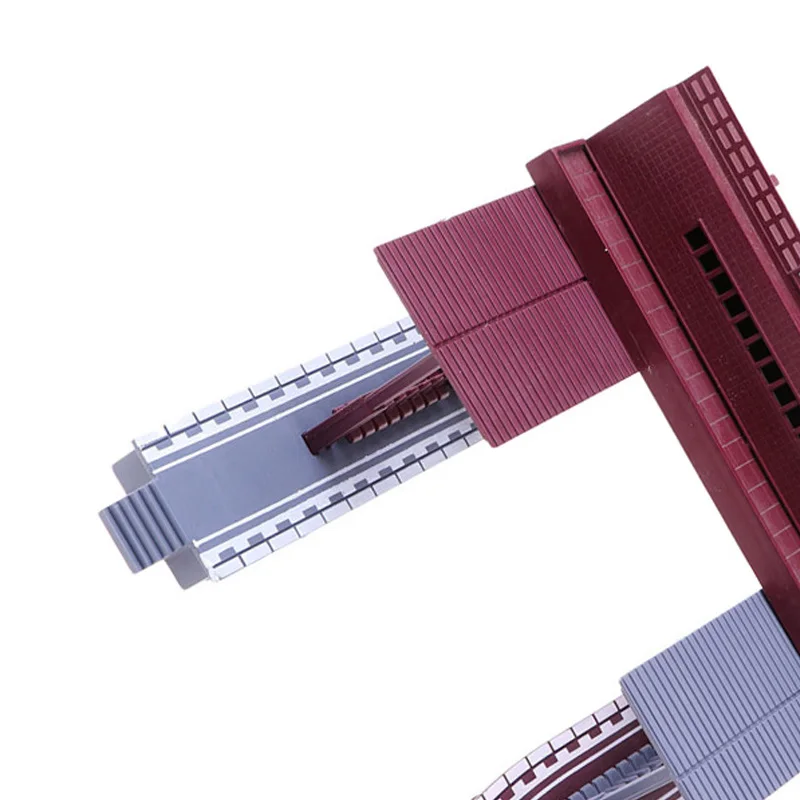 1 * пластиковая модель железнодорожной станции масштабное здание 1: 87