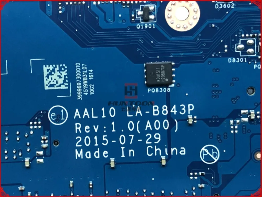 CN 0VFD5V VFD5V для Dell Inspiron 5458 5558 материнская плата ноутбука AAL10 LA B843P REV: 1 0 (A00) SR23W I7 5500U HDMI