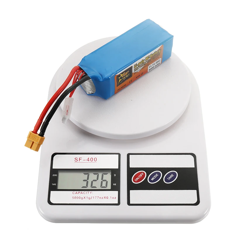 ZOP мощность 11 1 V 5400mah 20C 3S Lipo батарея XT60 разъем для Eachine E58 wifi FPV RC Квадрокоптер|Детали