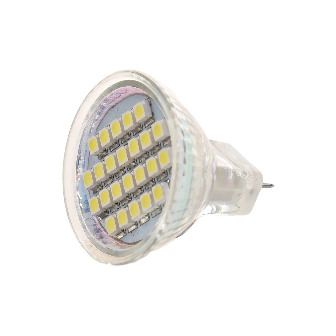 New-1.5W AC12V MR11 GU4 72-96LM Светодиодная лампа 24 LED 3528 1210 SMD белая | Лампы и освещение