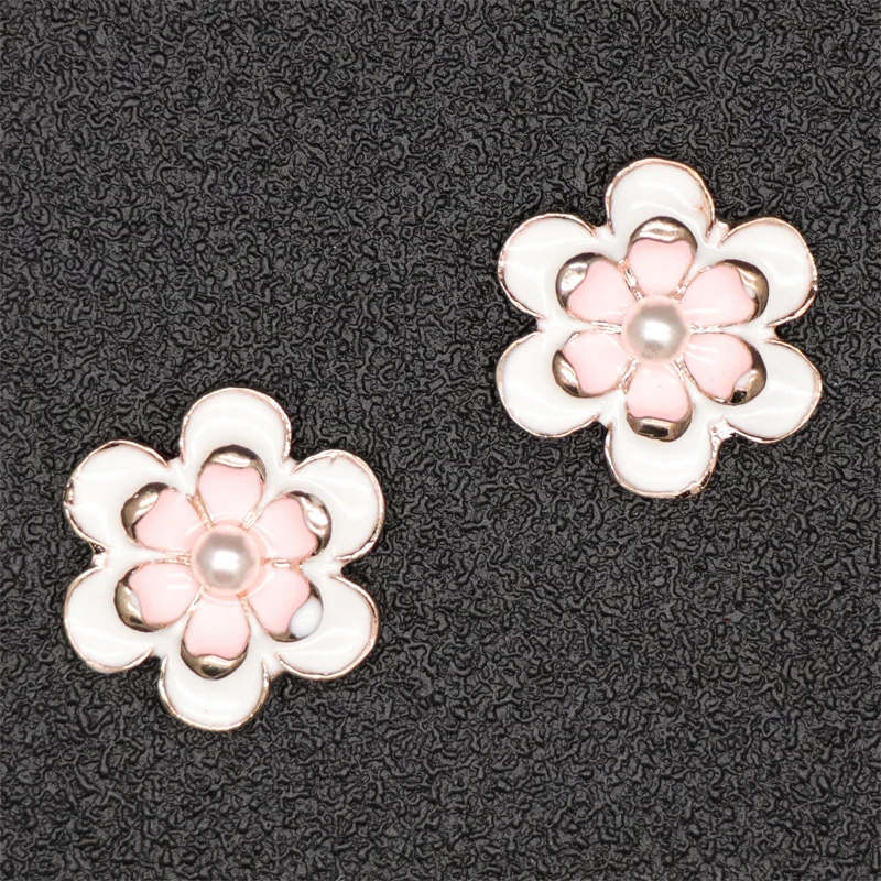 10Pcs Sewing Accessories Hair Scrapbooking Craft Decorative Button Rhinestone Flower Buttons DIT Baby | Дом и сад