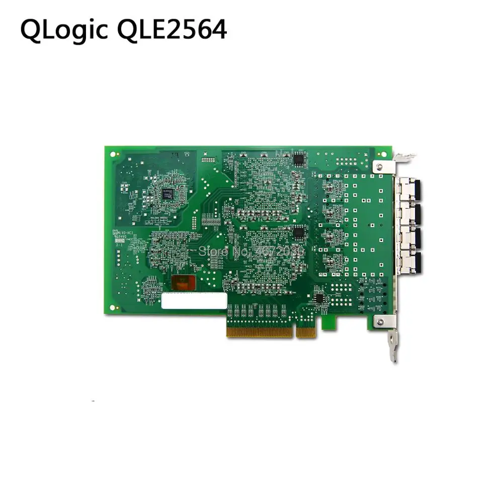 8 ГБ четырехъядерный адаптер Pciexpress 2 0 X8 Fibre Channel Host Bus Adapter QLE2564 | Компьютеры и офис