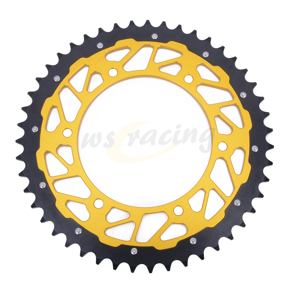 Цепная Звездочка для мотоцикла 47T Suzuki TSR125 TSR200 DR250 DR350 DR Z250 RM125 RM250 RMX250 RS175