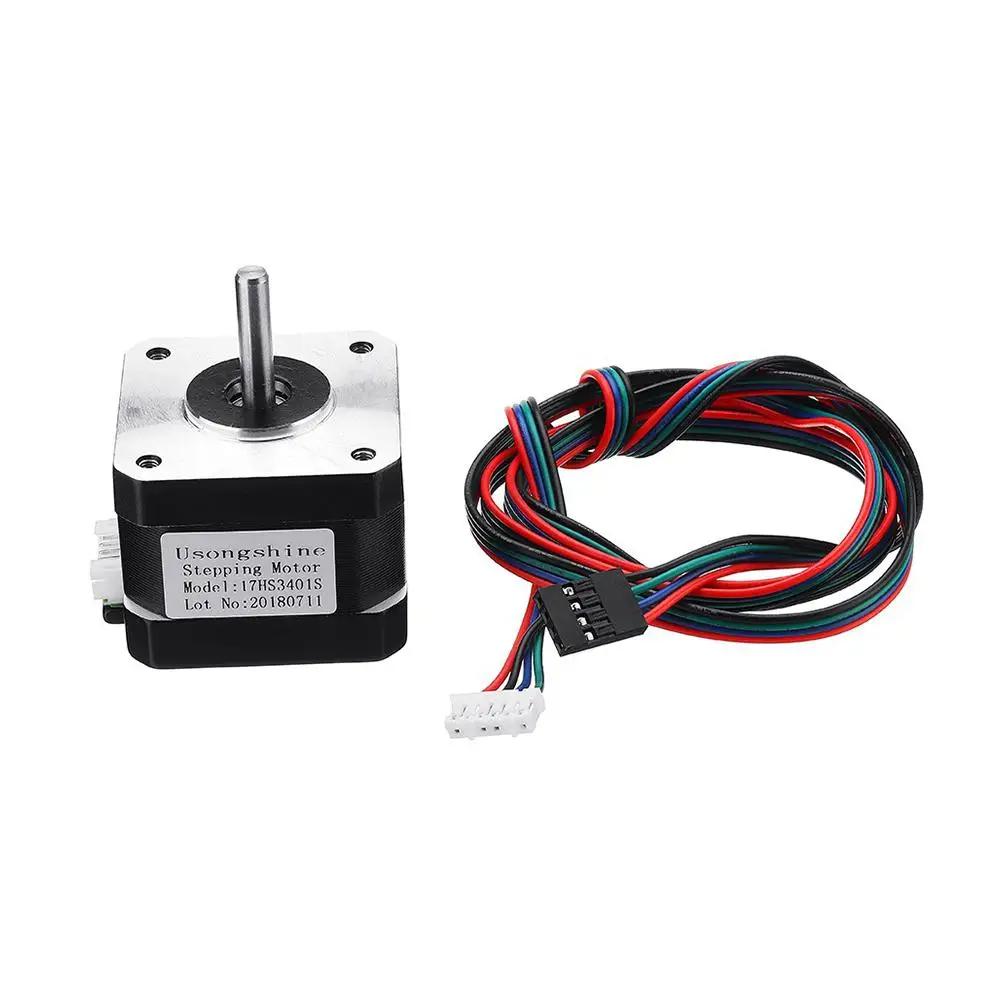 Adeeing 17HS3401S 4 проводной шаговый двигатель Nema 42 Шаговый специальный мотор для 3D