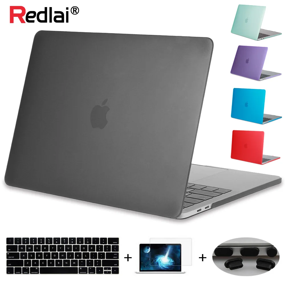 Redlai для Macbook Air 13 &quotНовый Pro 15 Сенсорная панель кристалл матовый пластиковый