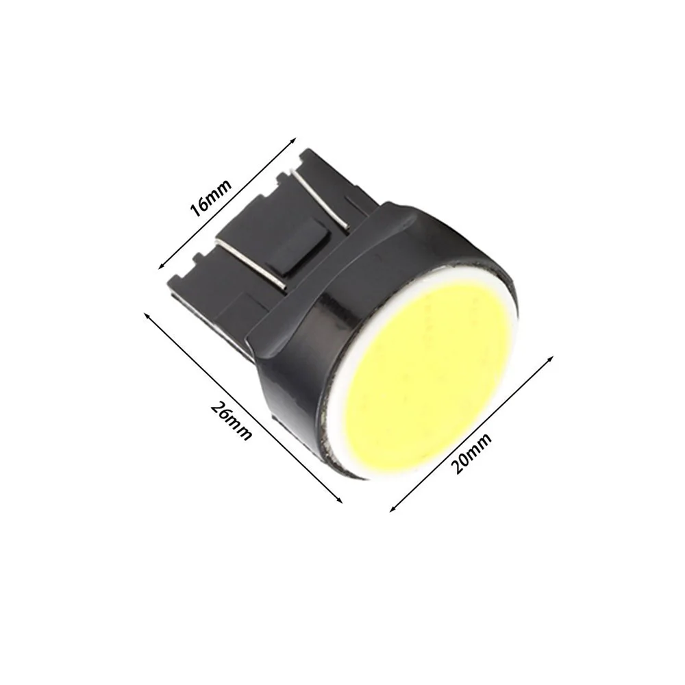 4 шт. T20 SMD COB 7440 7443 W21W светодиодный автомобильный стопор обратного Breaking тормозной