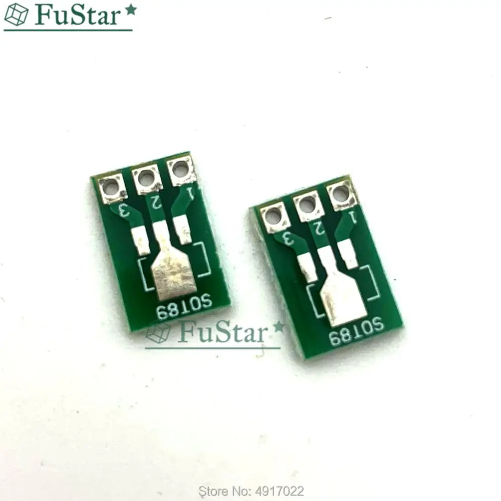 20 шт. SOT89 DIP SOT223 To IC адаптер PCB плата преобразователя пластина Двусторонняя 1 5 мм 2 3
