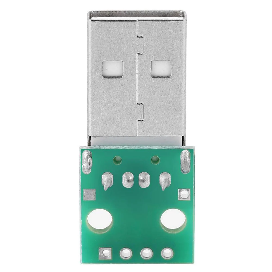 Переходник USB Type A типа папа для платы адаптера DIP 4 контакта 2 54 мм адаптер шага DIY