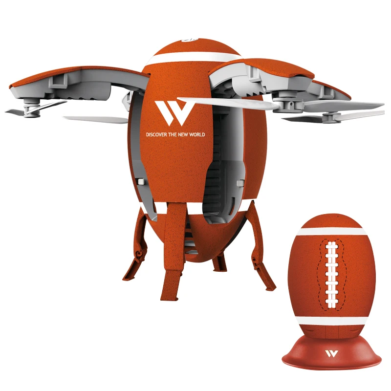 AABB-Attop W5 Wifi Egg Drone складной Квадрокоптер Gesture Mini Rc Heli 4 ротора 2 4G 6-осевой гироскоп