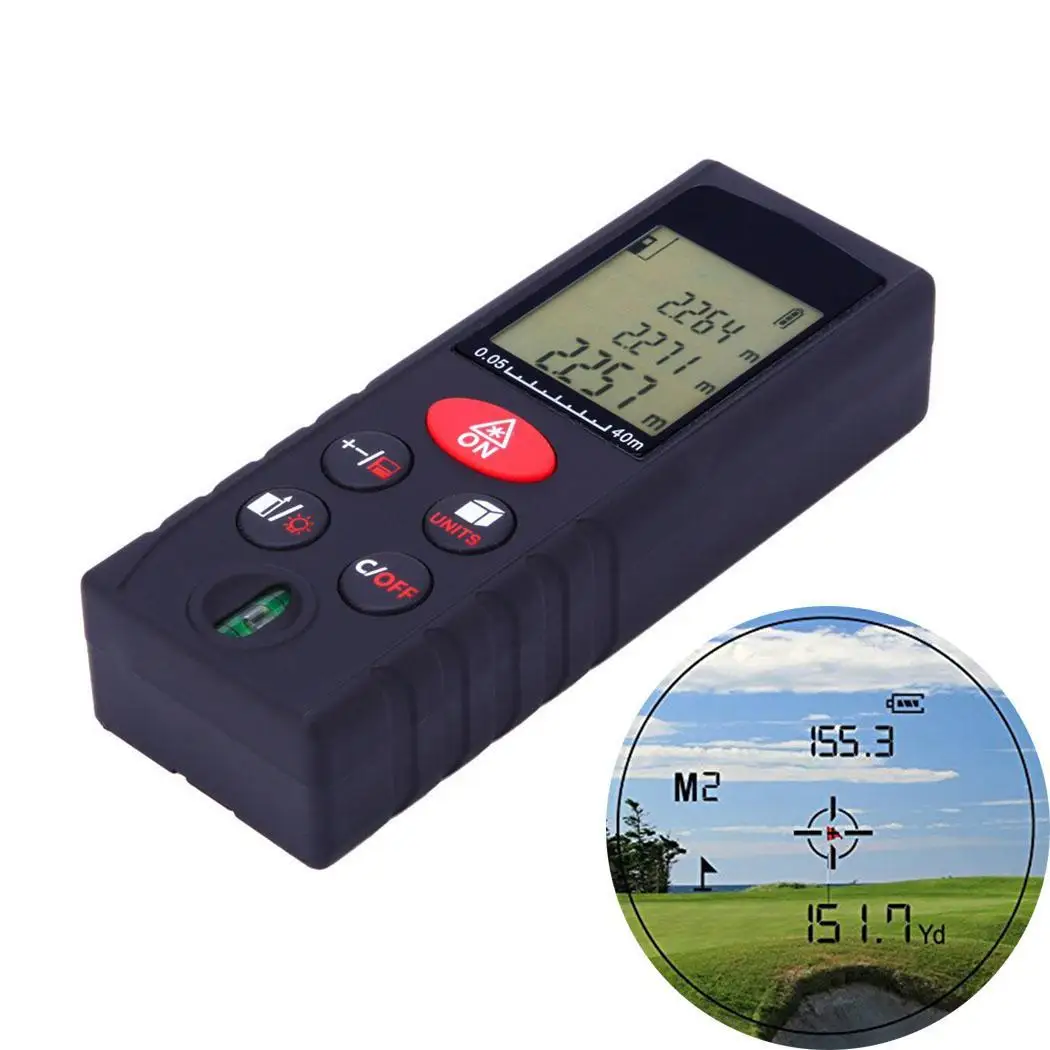 Фото Distance Measure 100M Handheld Digital Laser Meter Black 0.05-100m Range Finder Инструменты Distance Measure 100M Handheld Digital Laser Meter Black 0.05-100m Range Finder Инструменты