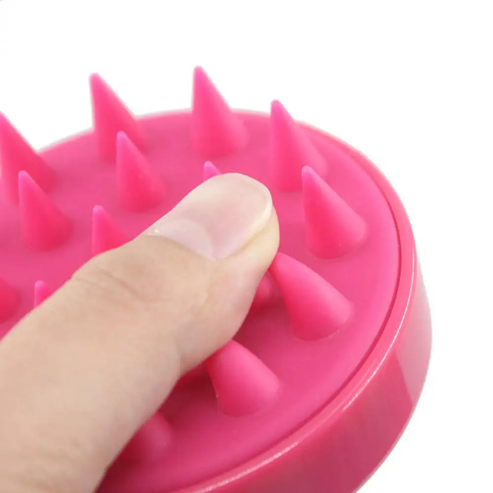 

Silicone Head Massager Shampoo Scalp Massage Brush Hair Washing Comb Body Shower Brush Bath Spa Slimming Massage Brush