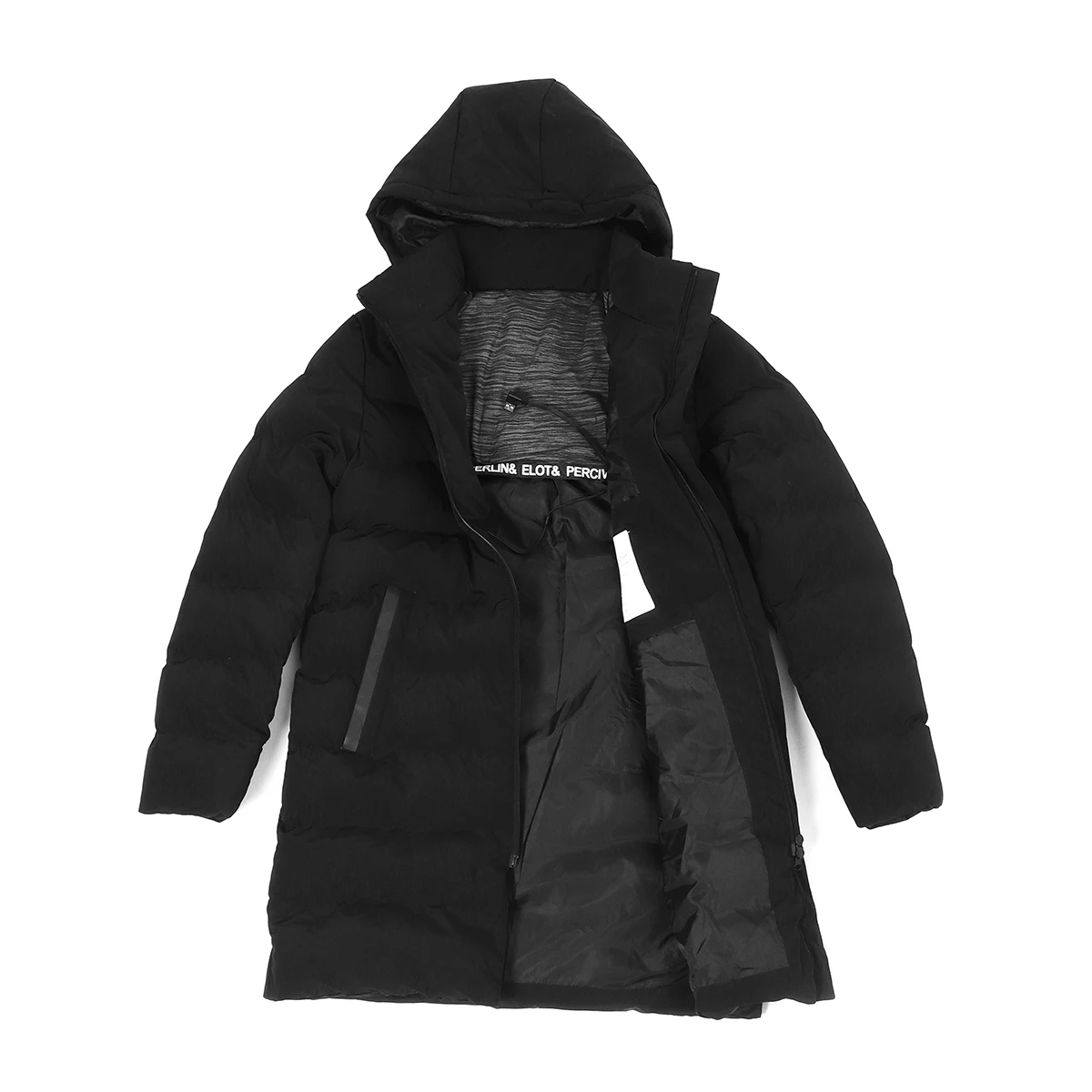 Умная термостатическая куртка с электрическим подогревом длинная ветрозащитная