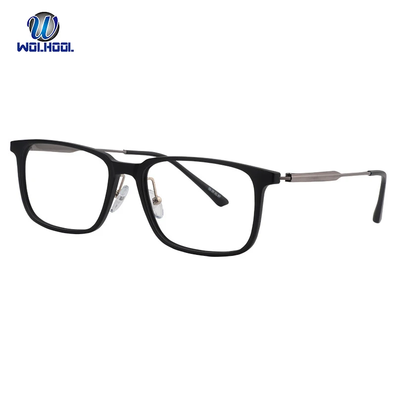 Titanium Square Eyeglasses Men Women Myopia Nerd Glasses Frames Reading Prescription Eyewear for Drop Shpping |