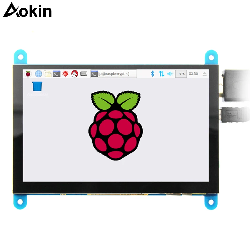 5 дюймов 800*480 ЖК-дисплей Дисплей HD емкостный модуль USB точек касания Экран нет