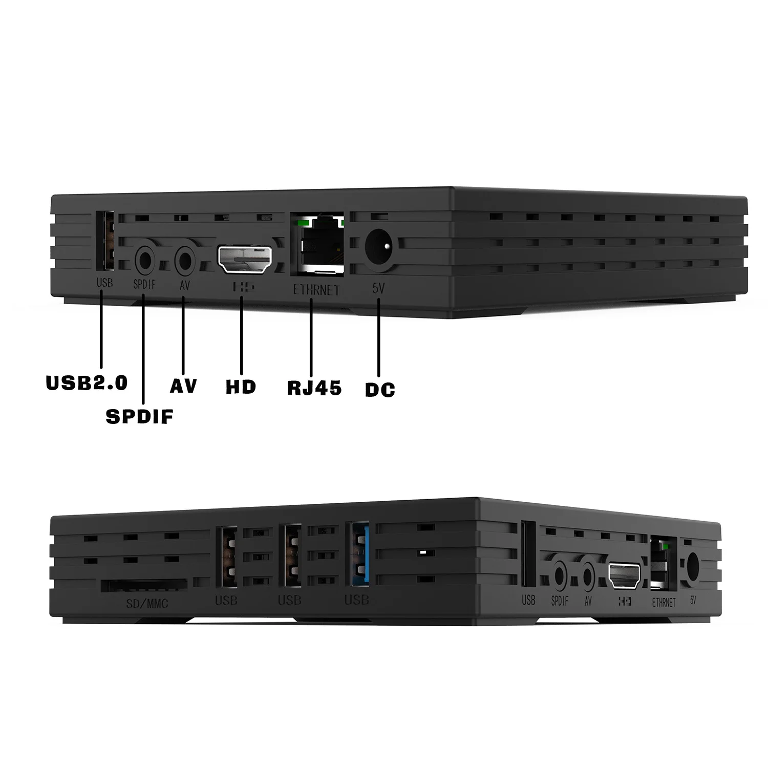 H96MAX-H2B Android 7 1 Smart TV Box Amlogic RK3328 четырехъядерный Wifi 2 4G/5G 4K видео медиаплеер для Live HD