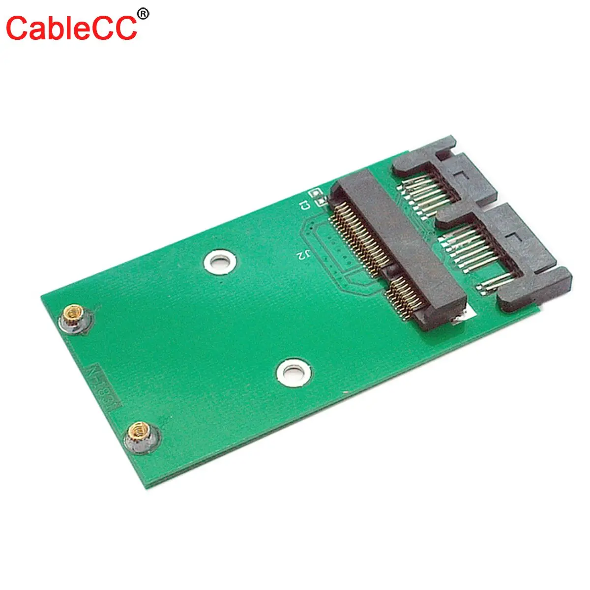 Кабель Mini PCI e PCIe mSATA 3x5 см SSD до 1 8 Micro SATA адаптер конвертер карта|Компьютерные