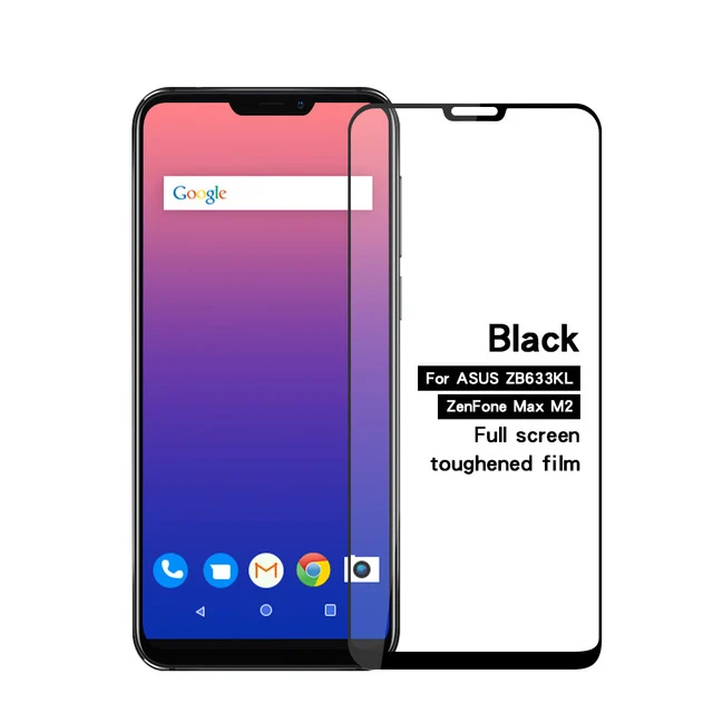 9 H полное покрытие закаленное Стекло для Asus Zenfone Max Pro M2 ZB631KL ZB633KL M1 ZB602KL ZB555KL Live ZA550KL