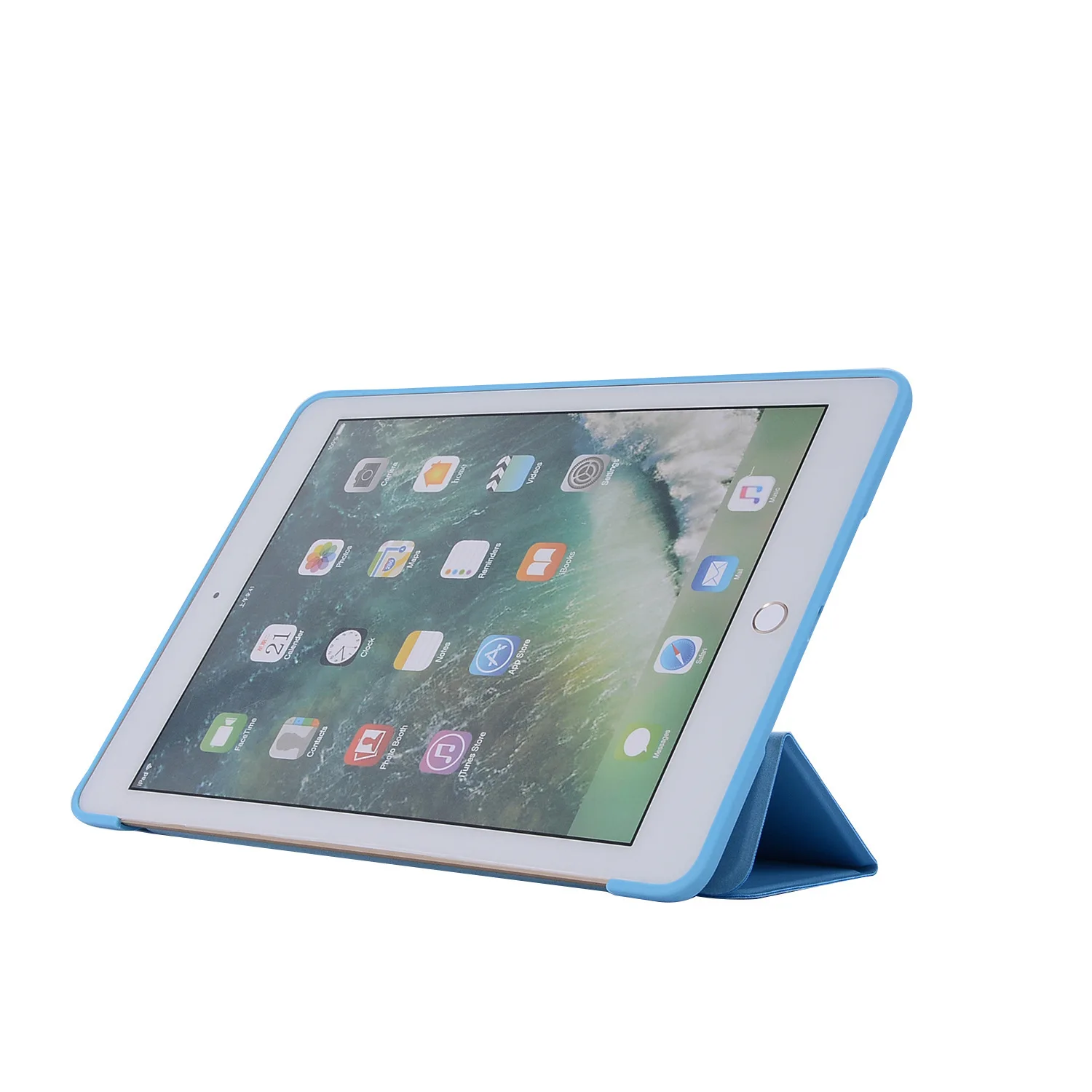 Для iPad 9,7 чехол из искусственной кожи Силиконовый мягкий чехол A1822 A1893 Трансформеры тонкий умный чехол для iPad чехол 9,7 дюймов