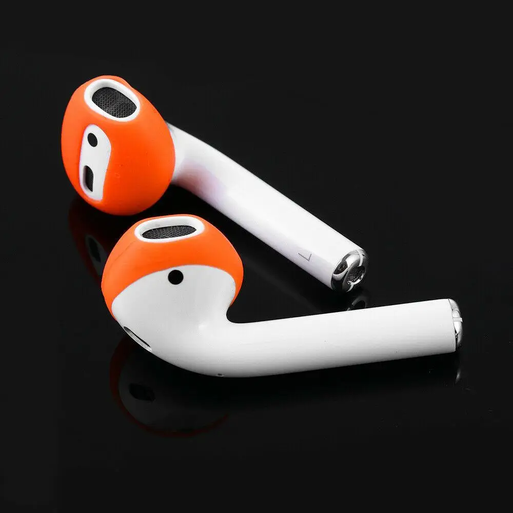 HobbyLane 4 шт. силиконовый чехол для наушников противоскользящие насадки Apple AirPods Earpods