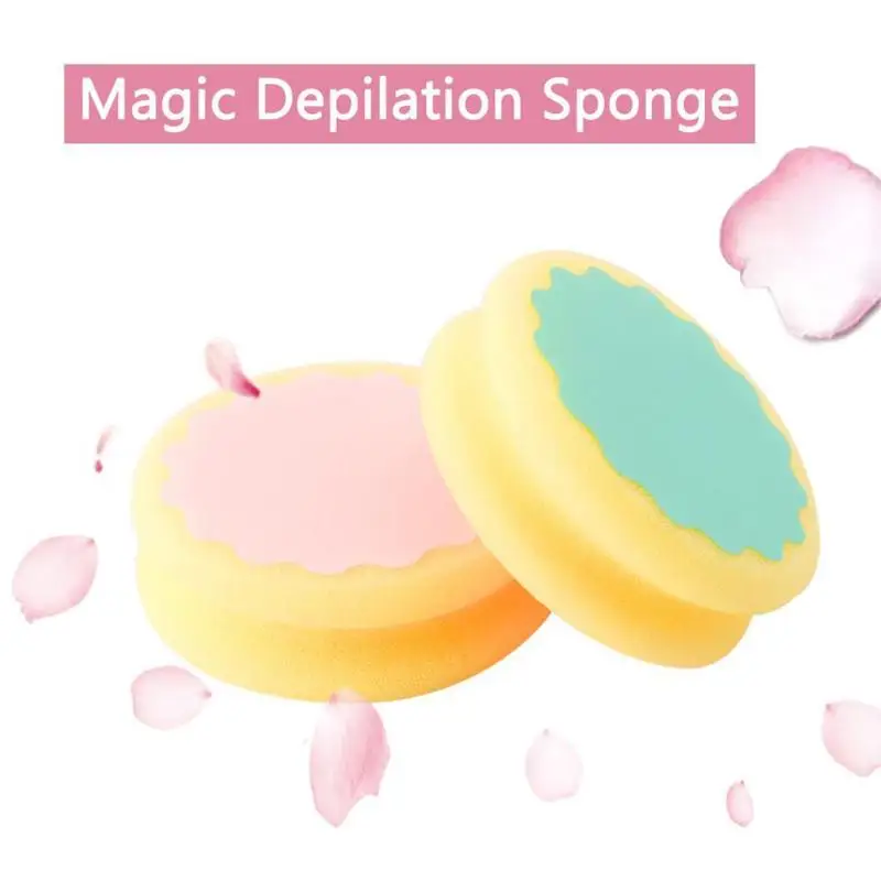 

2pcs Soft Hair Removal Sponge Multifunctional Bowl Washing Sponge for Home Kitchen Cleaning Personal Care Tools