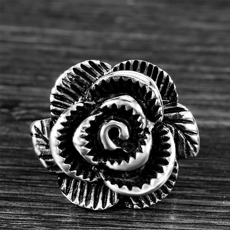 Новая коллекция охватывающая деталь из нержавеющей стали кольцо Мода простой