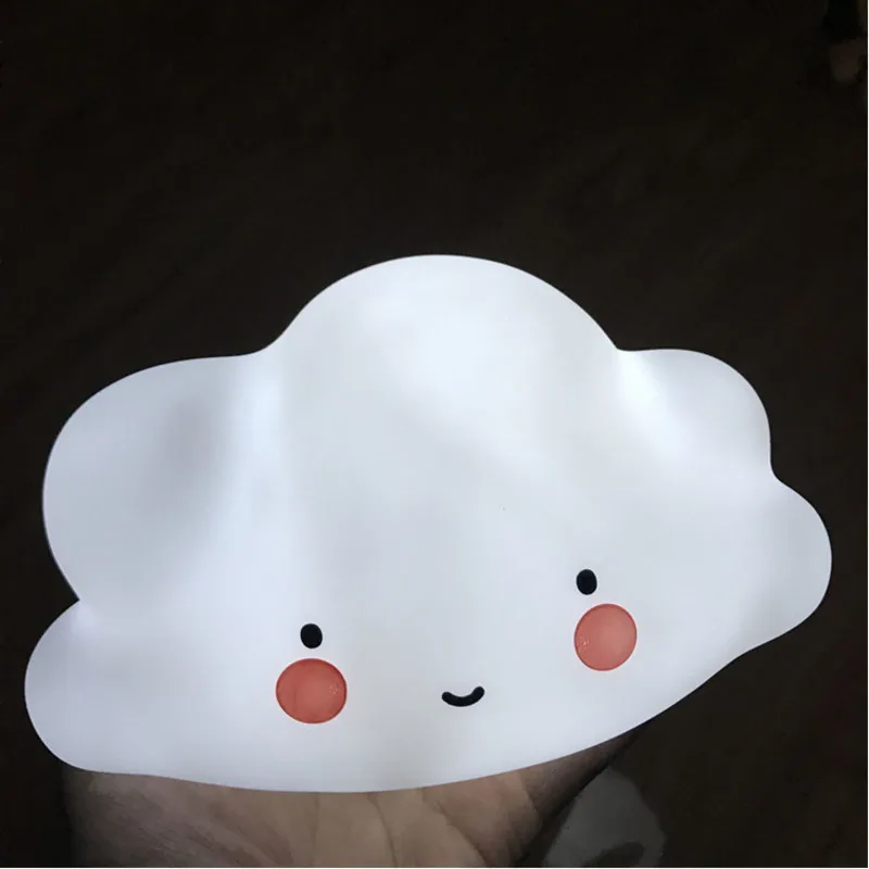 Мультфильм луна лампа светодио дный милый светодиодный ночник малыш