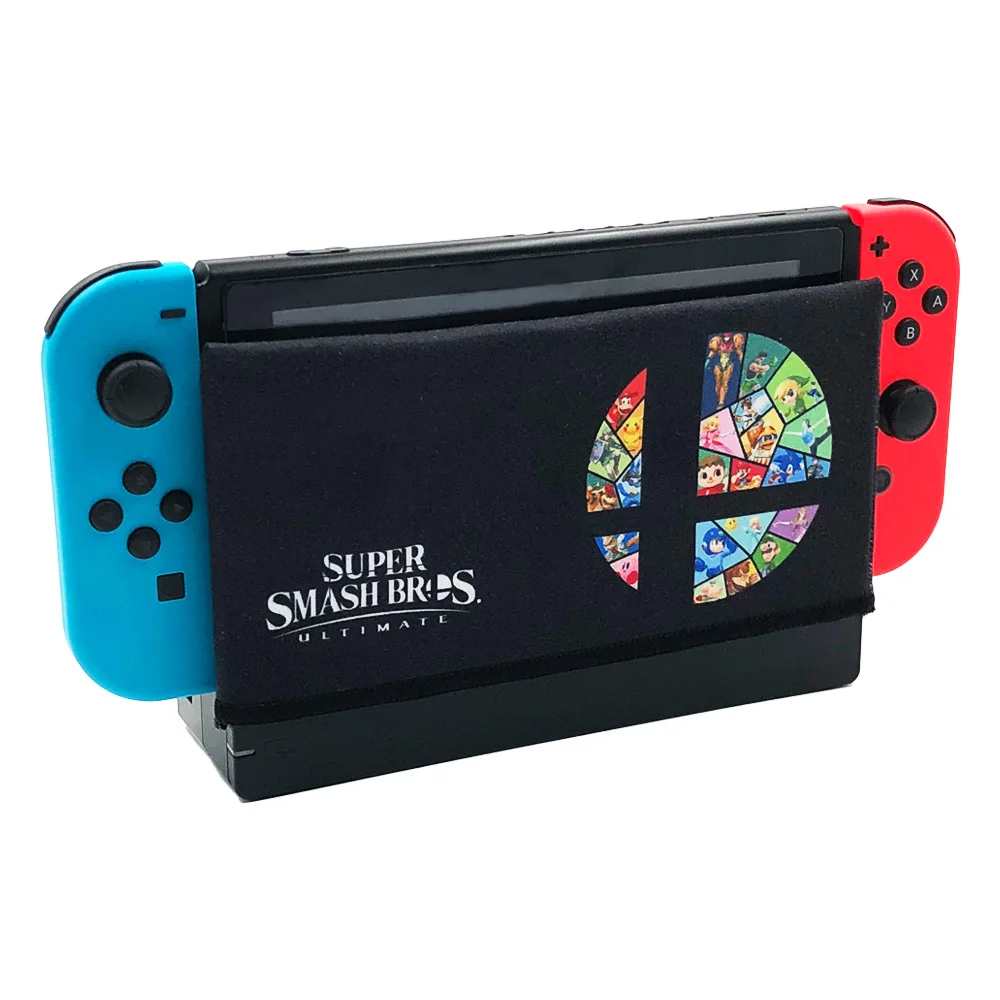 Чехол для док-станции Nintendo Switch мягкая замшевая наклейка защита от царапин