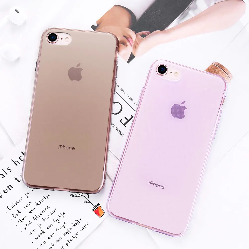 KISSCASE Прозрачный ультра тонкий чехол для iPhone 5C 5 5S SE телефона прозрачный мягкий TPU