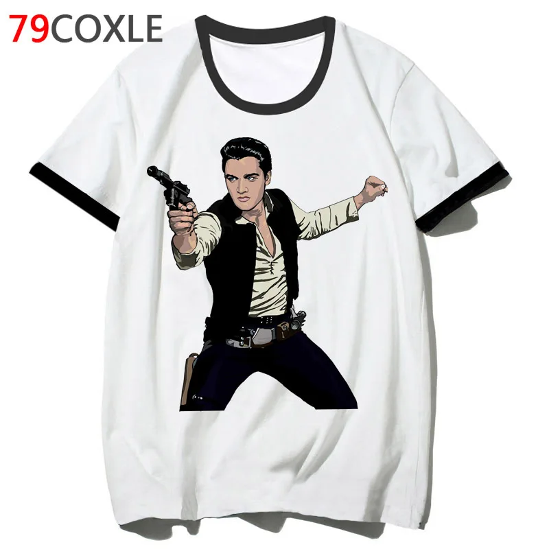 Мужская футболка в стиле хип-хоп Elvis Han уличная Харадзюку-хоп модель F2331 2019 - купить