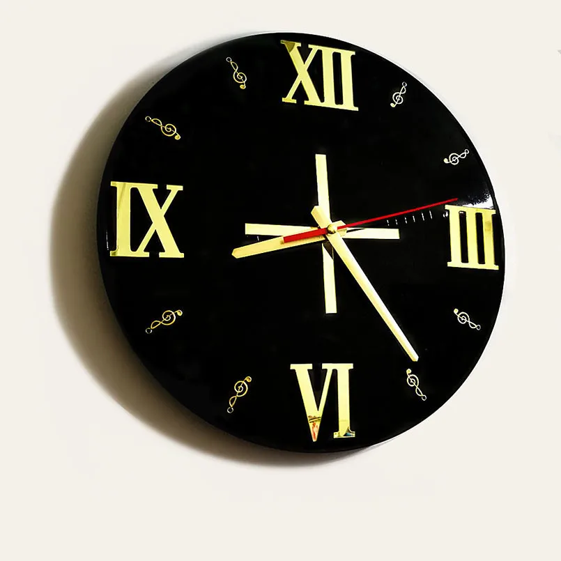 JADUOMA 3D Wall Clock Original Retro Vinyl Records 30cm Silent Movement Watch Modern Design For Home Decoration | Дом и сад