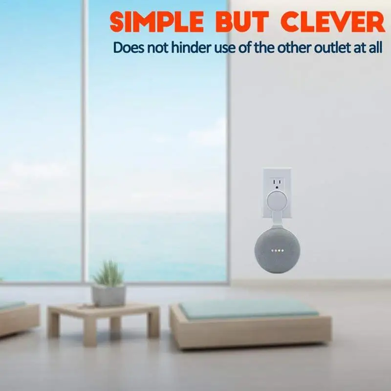 Настенный держатель подставка для Google Home Мини Компактный аксессуары очки