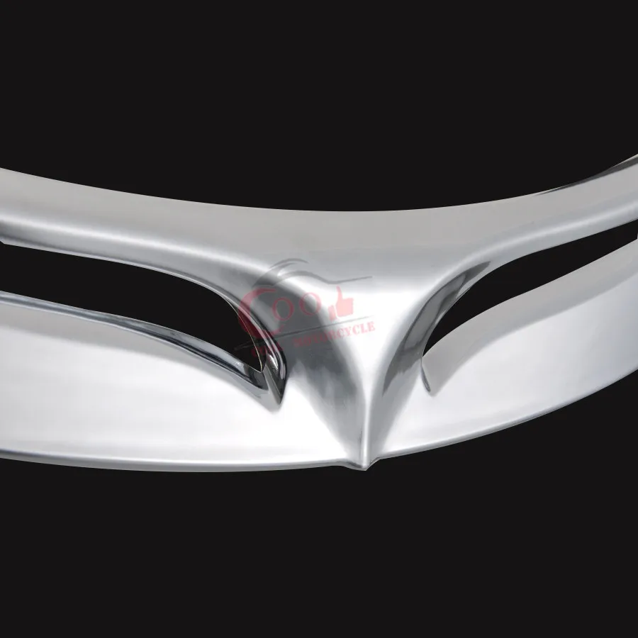 

Chrome Motorcycle Rear Fender Tip Trailing Edge Decoration Case Shell Fits For Harley 07-up FLSTF Softail For Fatboy