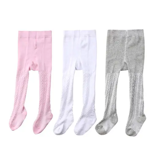 

3 Pairs Baby Kids Girl Cotton Tights Socks Stockings Pants Hosiery Pantyhose 2019 New baby tights