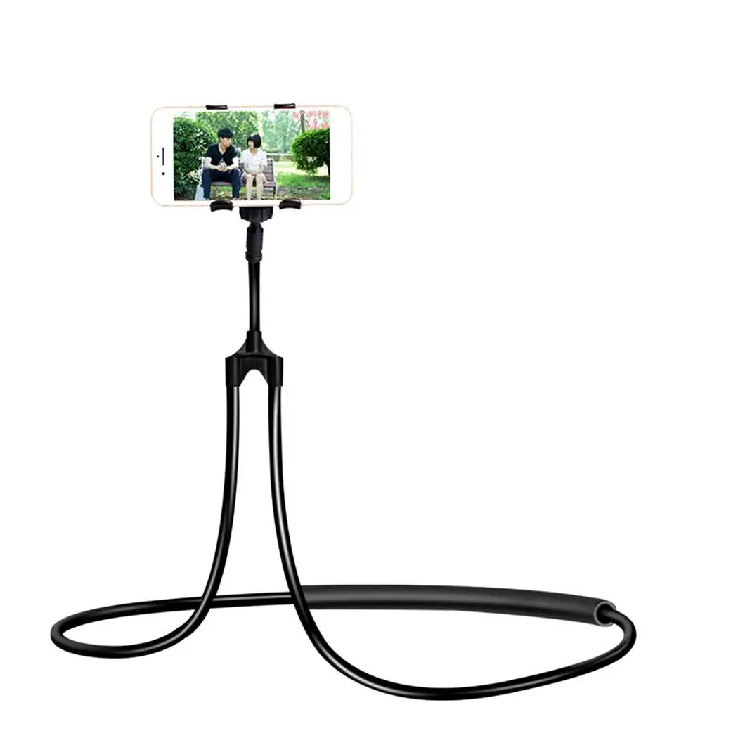 Гибкий держатель для мобильного телефона подвесная шея ленивое ожерелье