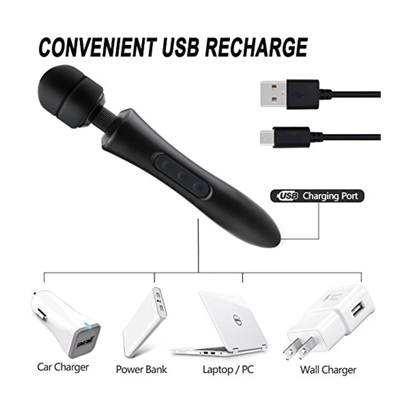 Супер мощный 10 скоростной фаллоимитатор вибратор G Spot AV Wand Секс игрушки 360 degreeMagic