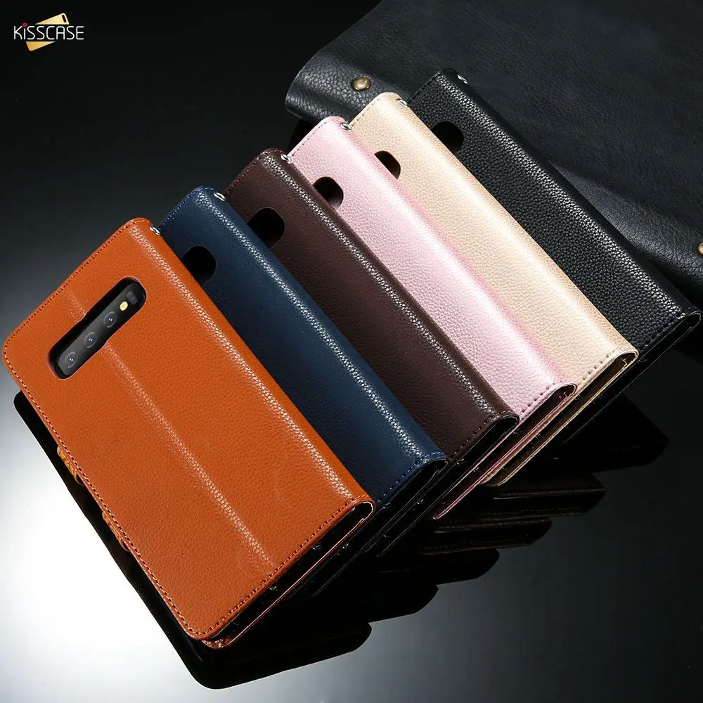 KISSCASE держатель чехол для samsung S7 край S8 плюс TPU кожа карты телефон Обложка Note 8