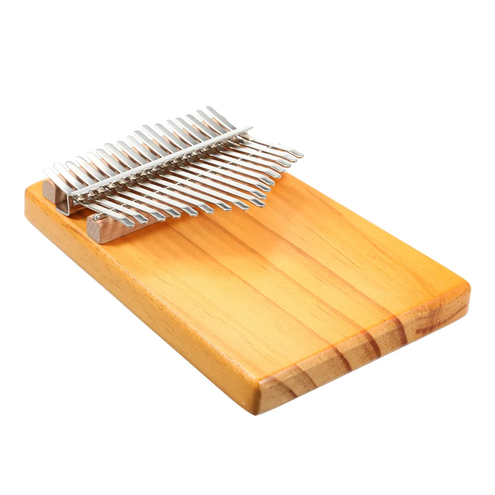 Карманное пианино Mbira Kalima 17 клавиш Kalimba портативное для большого пальца