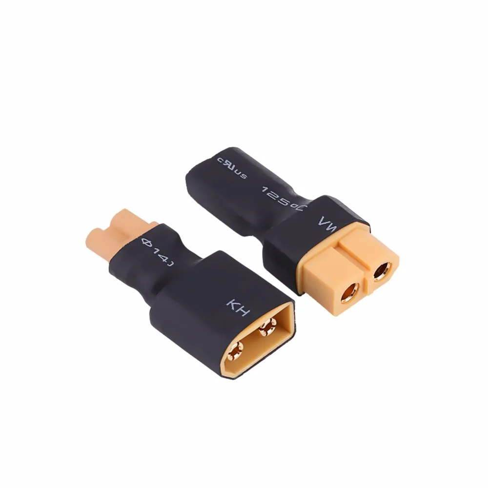 5 шт./компл. 2 типа XT30 к XT60 Женский Мужской пластик + металлический