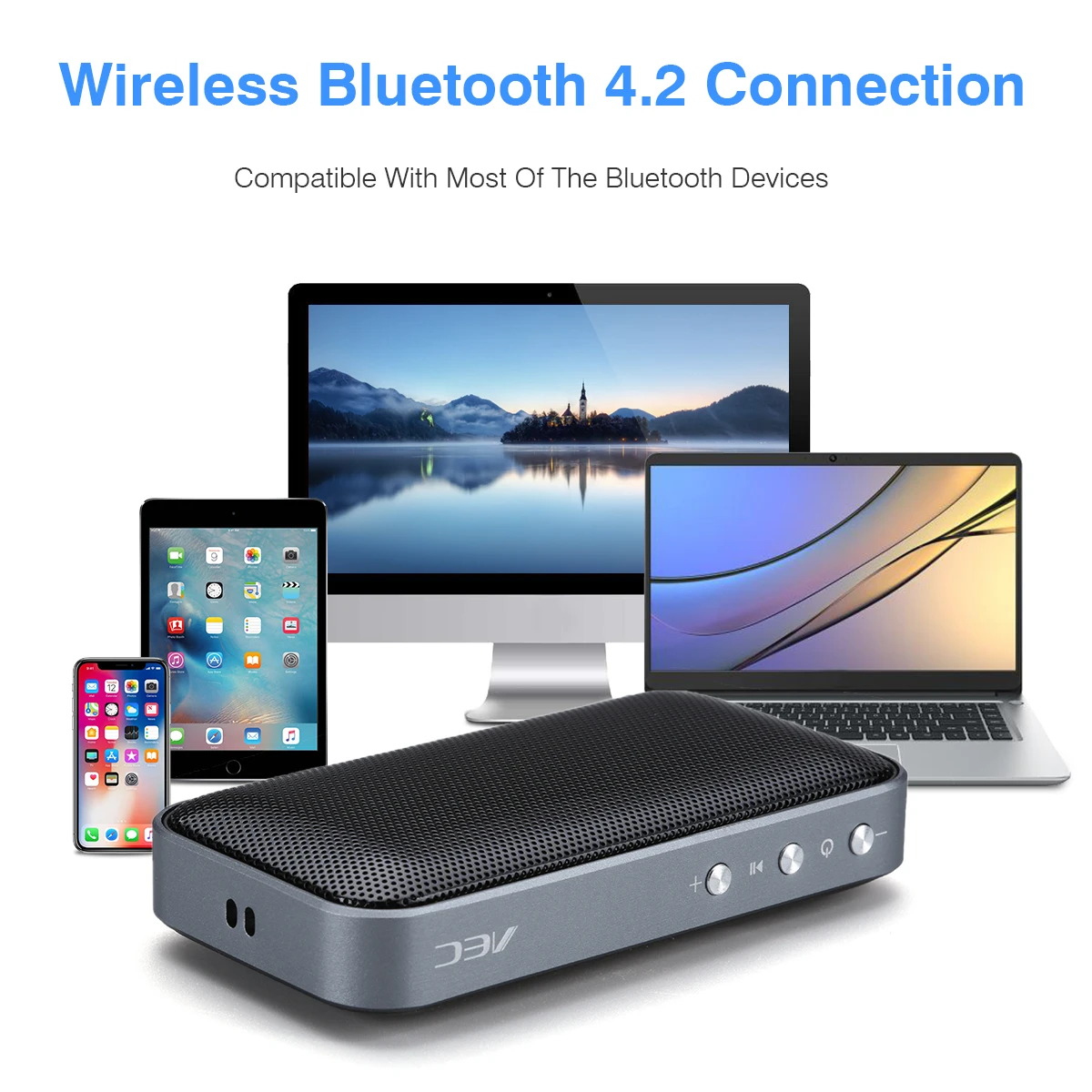 Ecelvan 209 Беспроводные Bluetooth 4 2 колонки Портативный беспроводной плеер Мини
