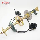 Ступица колеса 710 мм M8 * 3, задний мост в сборе с звездочкой 428 #37T, дисковый тормоз 160 мм, подходит для электрических квадроциклов 125 куб. См