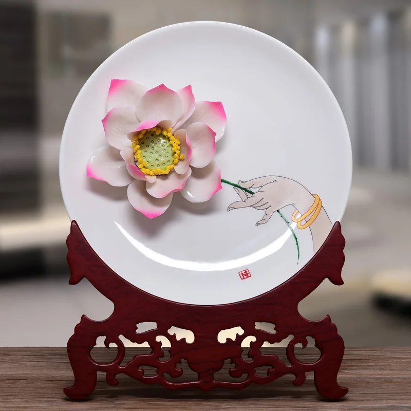 Высококачественное искусственное блюдо в китайском стиле из искусственной