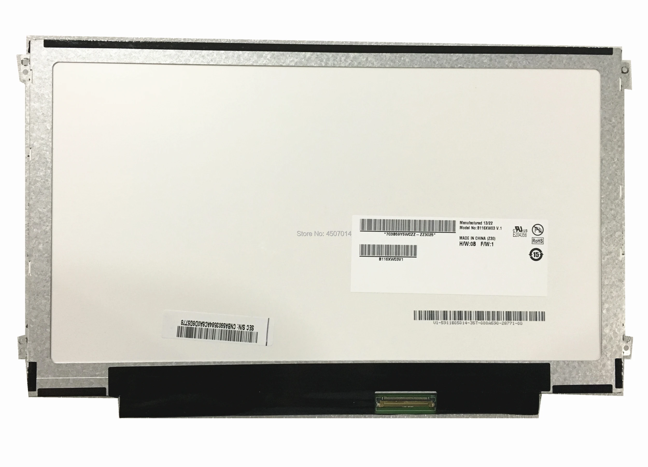 Free Shipping B116XW03 V.1 LP116WH2-TLN1 N116BGE-L32 N116BGE-L41 N116B6-L04 Laptop Lcd Screen Panel 1366*768 LVDS 40 Pins | Компьютеры и
