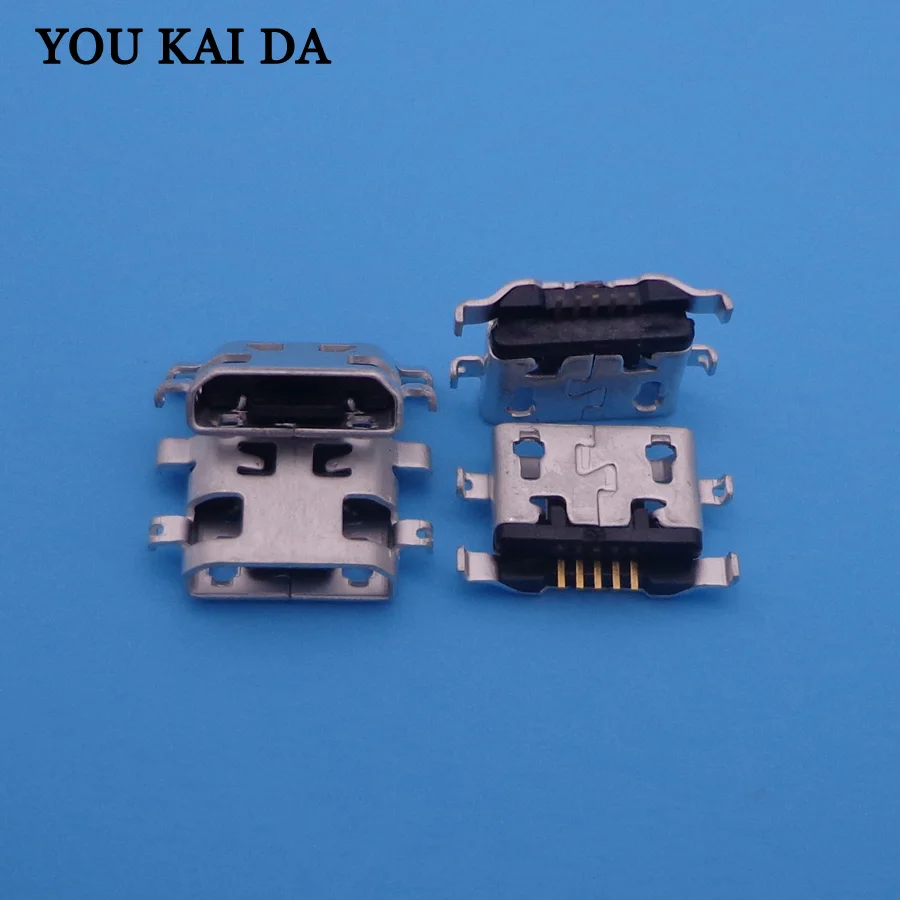 Коннектор Micro USB 5 контактов 1 2 мм 50 шт.|Компьютерные кабели и разъемы| |