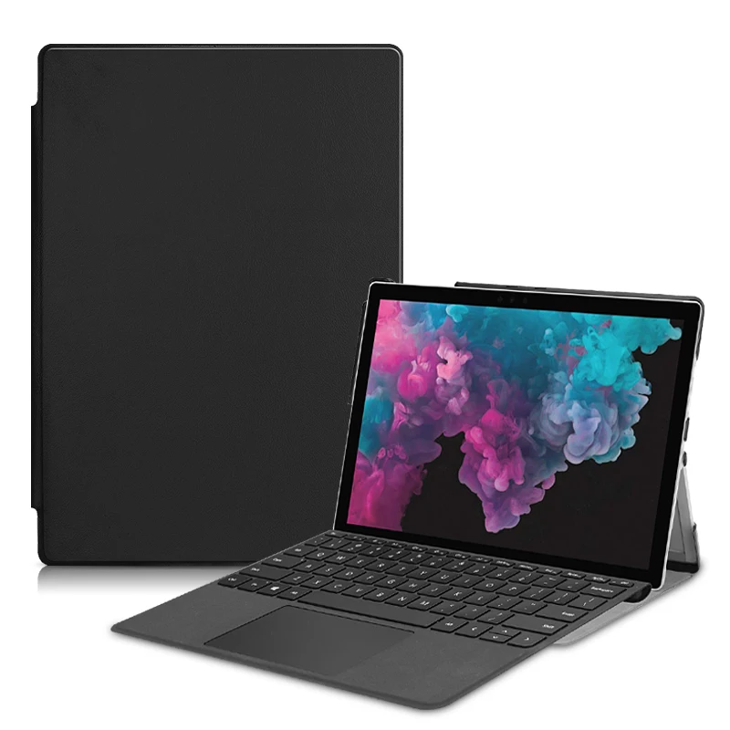 Чехол подставка из экокожи для Microsoft Surface Pro 4 12 3 дюйма 1625|Чехлы планшетов и