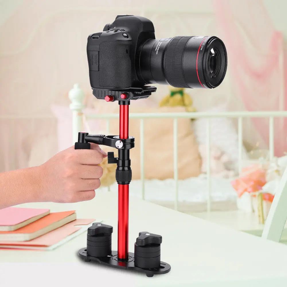 Лучшие предложения KINGJOY Vs060 градиентный Ручной Стабилизатор для Dv Dslr видео