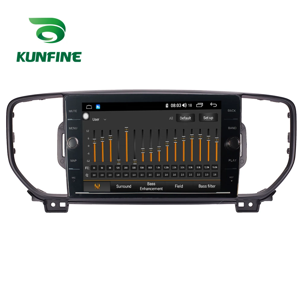 Восьмиядерный 4 Гб ОЗУ 64 ПЗУ Android 8 1 автомобильный DVD GPS плеер Deckless стерео для KIA KX5
