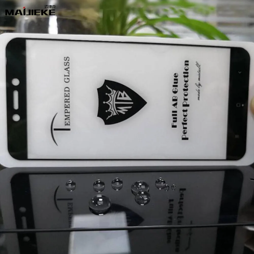 Высококачественное закаленное стекло 9H 2.5D с полным покрытием для Xiaomi Redmi Go