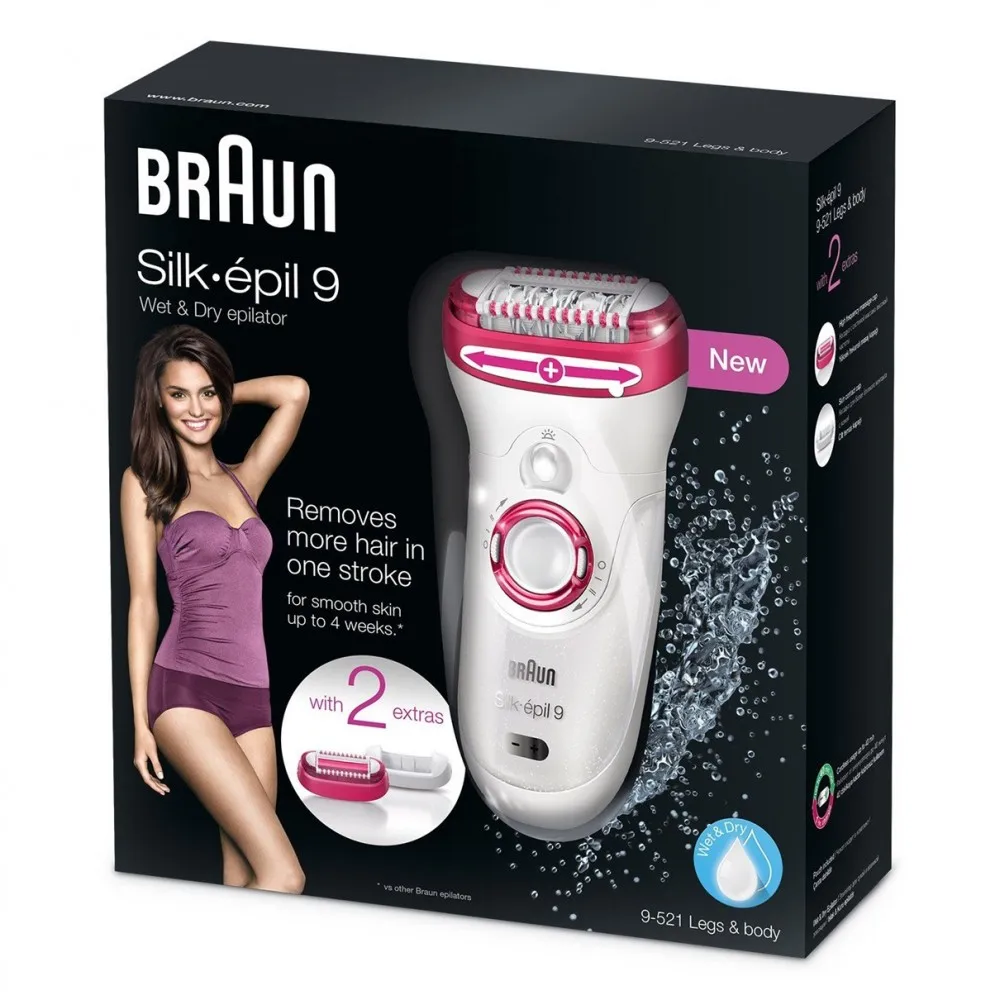 Эпилятор Braun Silk-epil 9 - 9521 | Бытовая техника