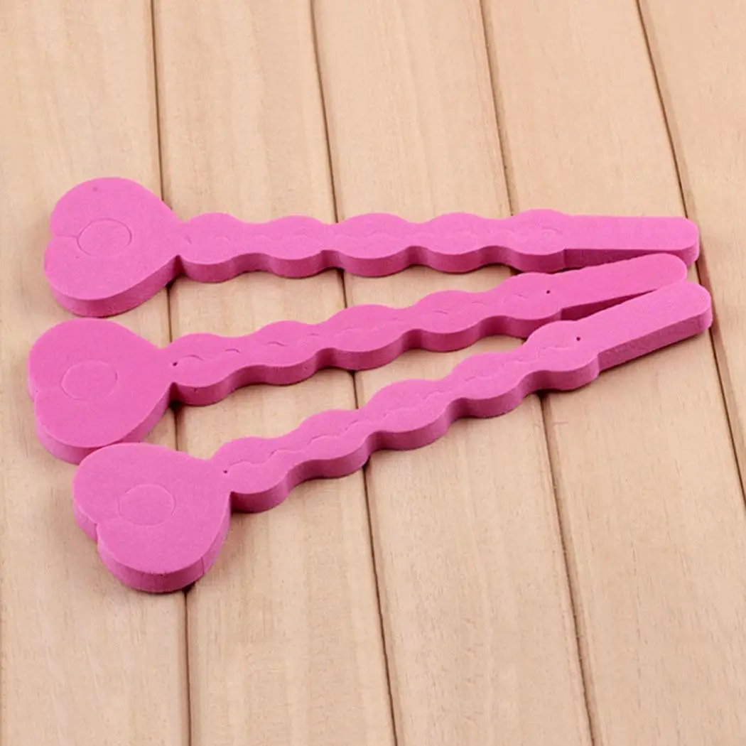 Новая мода для женщин Professional Вьющиеся Волосы Керлинг вьющиеся Губка из ПУ волосы